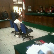 Joshua Sangkal Terlibat Pengeroyokan Kelasi Arifin dalam Persidangan