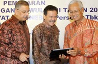 PT Bank Rakyat Indonesia Tbk membukukan laba bersih hingga semester I-2012 senilai Rp 8,61 triliun atau naik 26,83 persen dibandingkan raihan periode yang sama tahun sebelumnya senilai Rp 6,79 triliun. (dok BRI)