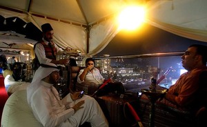 Berkunjung ke Tenda Ramadan di Arab Saudi