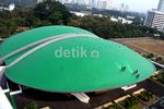 Sambut Agustusan, Gedung DPR Dipercantik