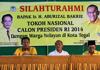 Ical Bersilaturahmi dengan Nelayan Tegal