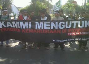 Mahasiswa Malang Galang Dana Muslim Myanmar