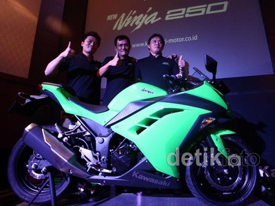 Ini Dia Tampang Ninja 250 Injeksi