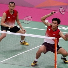 Ahsan/Bona Tersingkir