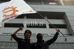 Kawan di PHK, Buruh Demo Kedubes Jepang