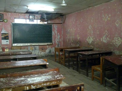 Gedung PAUD Mangga Besar Rusak Berat