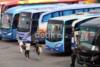 Hingga kini, para penumpang yang akan mudik tercatat masih dalam batas yang normal.