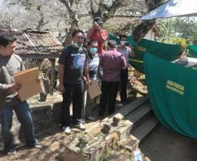 Diduga Jadi Korban Pembunuhan, Makam Warga Dibongkar