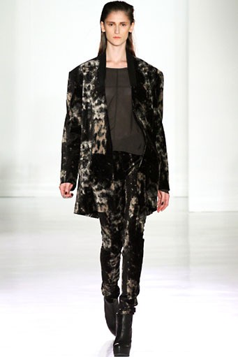 Jeremy Laing, Fall/Winter 2012. New York Fashion Week 2012. [dok. Jeremy Laing]