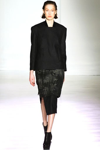Jeremy Laing, Fall/Winter 2012. New York Fashion Week 2012. [dok. Jeremy Laing]