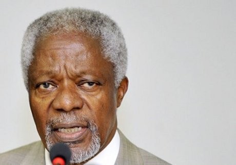 Kofi Annan Desak Obama & Putin Bahu-membahu Atasi Konflik Suriah
