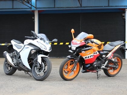 Ngetes Ninja di Sentul, 155 Km/Jam Masih Anteng