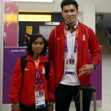 Sabtu Nando Lari 100m, Minggu Triya Turun di Maraton