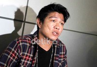 Andhika eks Kangen band saat ditemui di studio ANTV, Rabu (01/08/2012) malam. Komario Bahar/detikHOT.