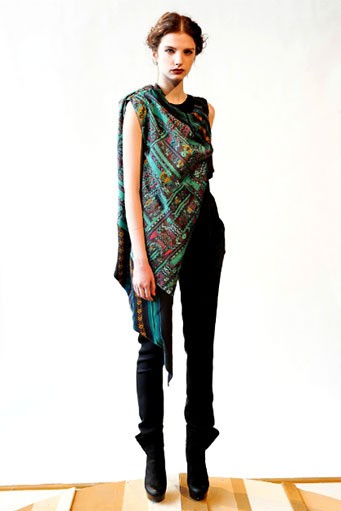 Christian Cota, Fall/Winter 2012. New York Fashion Week 2012. [dok. Christian Cota]