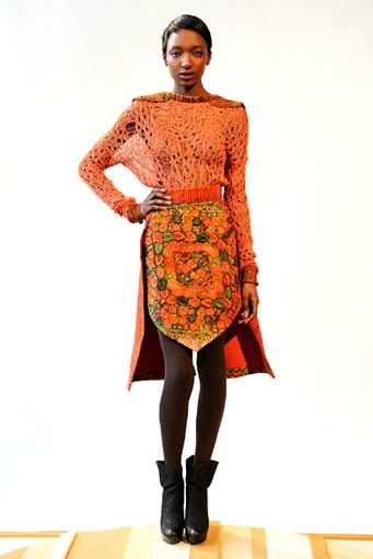 Christian Cota, Fall/Winter 2012. New York Fashion Week 2012. [dok. Christian Cota]