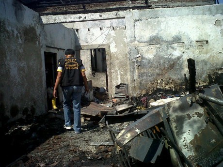 Polisi Olah TKP Kebakaran yang Tewaskan 7 Orang di Semarang