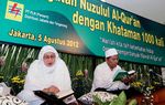 Beri Moral Anti Korupsi, Dahlan Iskan Baca Alquran