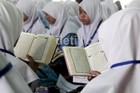 Sebagian besar peserta masih berusia muda. Kami berharap semangat membawa Al Quran tumbuh berkembang pada generasi muda kita, kata Irwan Nasution.