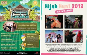 Hari ini, Tim Hijab Hunt 2012 On The Spot di Plaza Semanggi