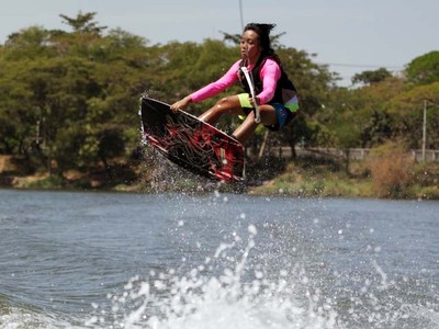 Menengok Persiapan Atlit Ski Air Jatim