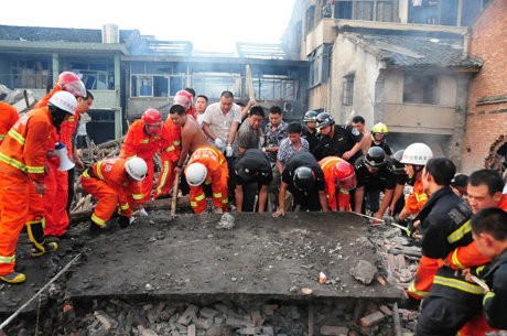 Ledakan dan Kebakaran Hebat di Pabrik China, 13 Orang Tewas