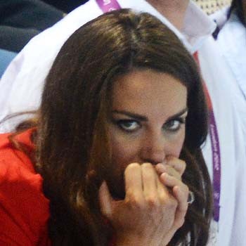 Kate Tegang Nonton Olympic