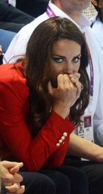 Kate Tegang Nonton Olympic