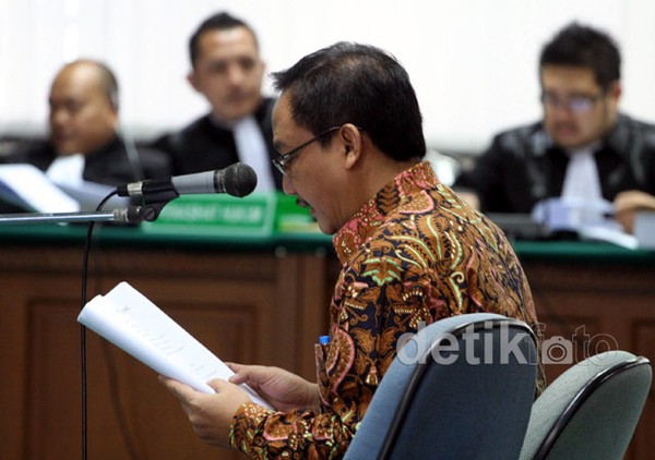 Wali Kota Semarang Nonaktif Bacakan Pledoi
