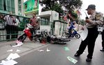 Pendemo Korupsi Alquran Dibubarkan Paksa