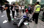 Pendemo Korupsi Alquran Dibubarkan Paksa