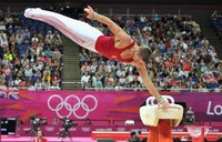 Atlit kuda-kuda pelana asal HUngaria Krisztian Berki  (Photo by Pascal Le Segretain/Getty Images)