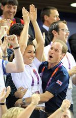 Kemesraan William & Kate di Olimpiade