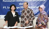 Kerjasama dilakukan  oleh Rudy Lesmana (General Manager San Diego Hills), Suziany Japardy (Director SDH), Suyatno (Ketua Koperasi Guyub Pensiunan BRI), Sukasiyati (Sekretaris Koperasi Guyub Pensiunan BRI) di Jakarta.