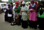 Mahasiswa Medan Salat Gaib untuk Rohingya