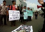 Mahasiswa Medan Salat Gaib untuk Rohingya