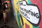 Mural Ramadan Hiasi Kampung Kandang Kuda