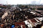 Ini Dia Puing Rumah di 4 RT Benhil yang Terbakar