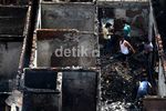 Ini Dia Puing Rumah di 4 RT Benhil yang Terbakar