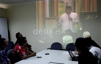 Video ceramah Rhoma diputar sebagai barang bukti yang diperkarakan.