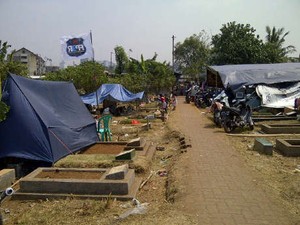 Mengungsi di Pemakaman, Korban Kebakaran Benhil: Itu Rumah Masa Depan