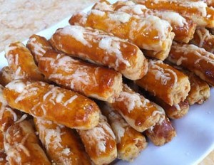 Resep Kue: Kaastengels Emping Melinjo
