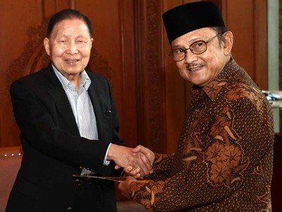 Yayasan Habibie Terima Bantuan Rp 3 M