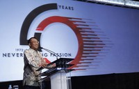 Perayaan yang mengambil tema Honoring The Past, Living The Present dan Embracing The Future berjalan lancar dan dihadiri oleh ratusan tamu undangan termasuk Menteri ESDM Bapak Ir. Jero Wacik yang memberikan sambutan. (dok Wahana)