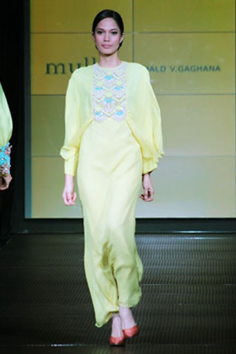 Ronald V. Gaghana Splash & Spring. Plaza Indonesia Fashion Week Special Ramadhan 2012 at Function Hall Plaza Indonesia lantai 2. Jakarta. [Foto: Mohammad Abduh/Wolipop]