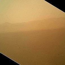 Hari Kedua Robot NASA Curiosity di Planet Mars