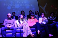 Kehadirannya dalam acara konferensi pers Ultah SCTV itu memberitahukan bahwa dirinya akan tampil dan menjadi salah satu bintangnya.