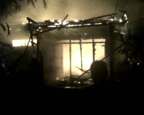 Blaar! Tiga Rumah Hangus Terbakar Saat Bikin Kue