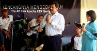 Kini para peminat roda dua dapat menjajal langsung keandalan motor TVS Apache RTR 180 cc dan 160 cc, bebek irit TVS Neo XR 110 cc, TVS RockZ 125 cc dan TVS Tormax 150 cc. (dok TVS)