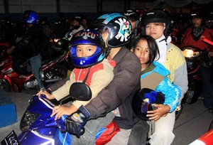 Mudik Naik Motor Berbahaya